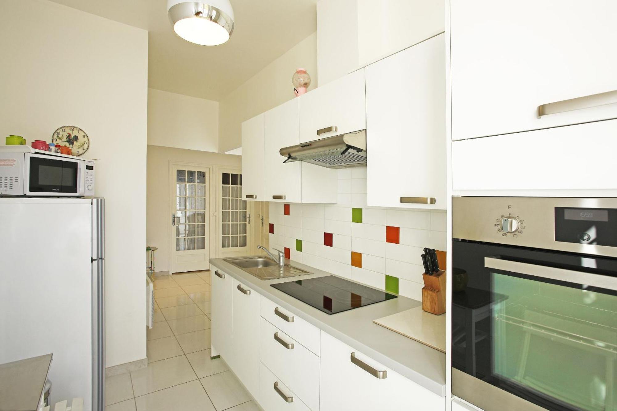 Aigue-Marine - Superbe Appartement Vue Mer 4 Personnes Au Port De นีซ ภายนอก รูปภาพ