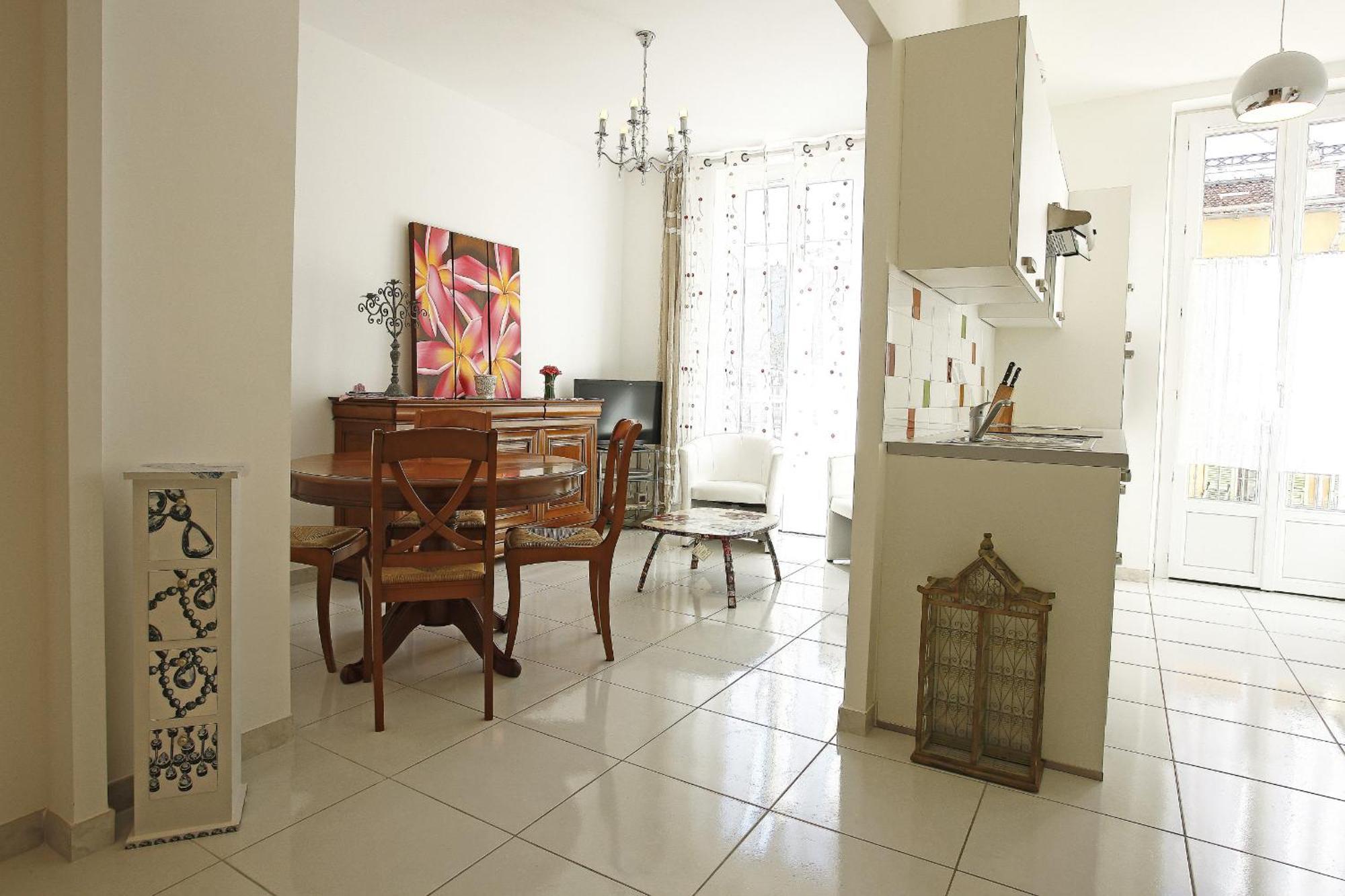 Aigue-Marine - Superbe Appartement Vue Mer 4 Personnes Au Port De นีซ ภายนอก รูปภาพ